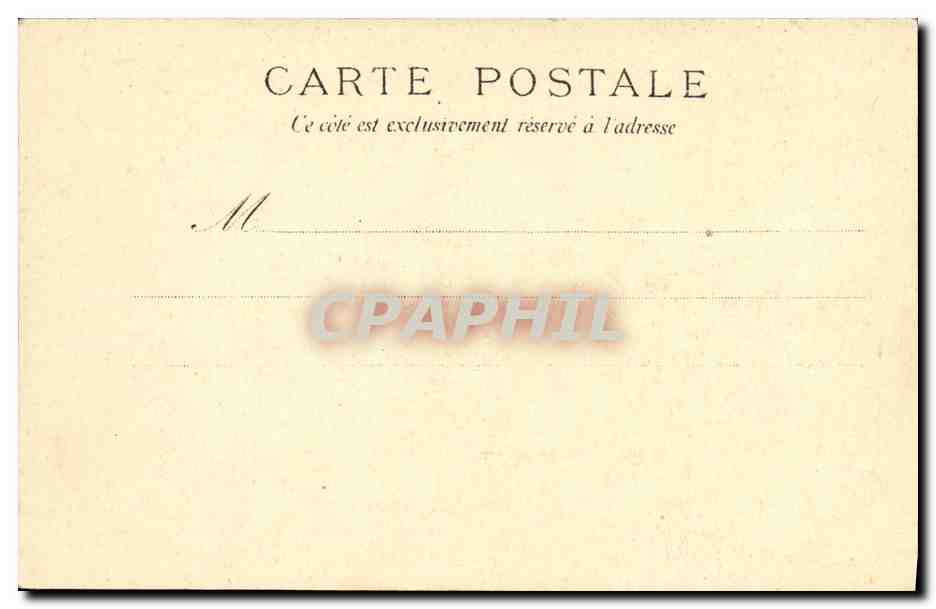 CPA Bateau Guerre Le Charles Martel — Verso