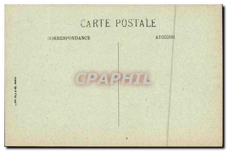 CPA Bateau Guerre Marine De Guerre Cimeterre Contre Torpilleur — Verso
