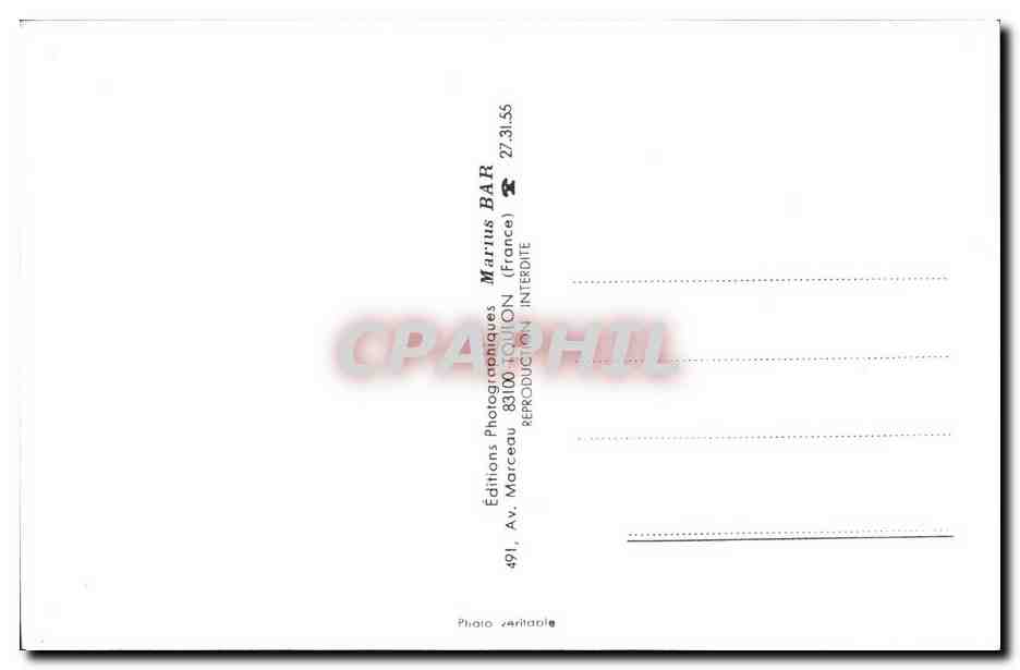 CPM Bateau Guerre Circe Chasseur de Mines 1973 — Verso