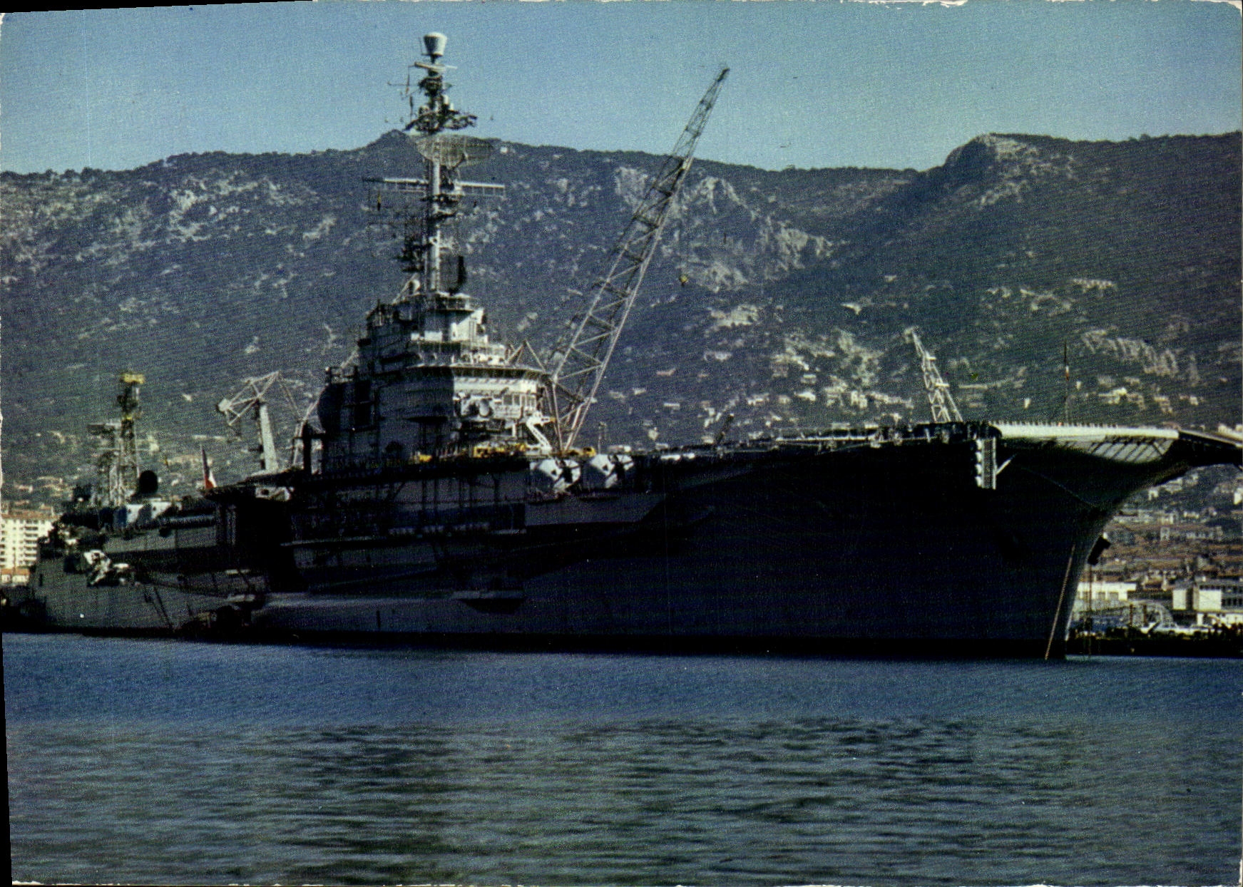 CPM Bateau Guerre Le Clemenceau Toulon Porte Avions