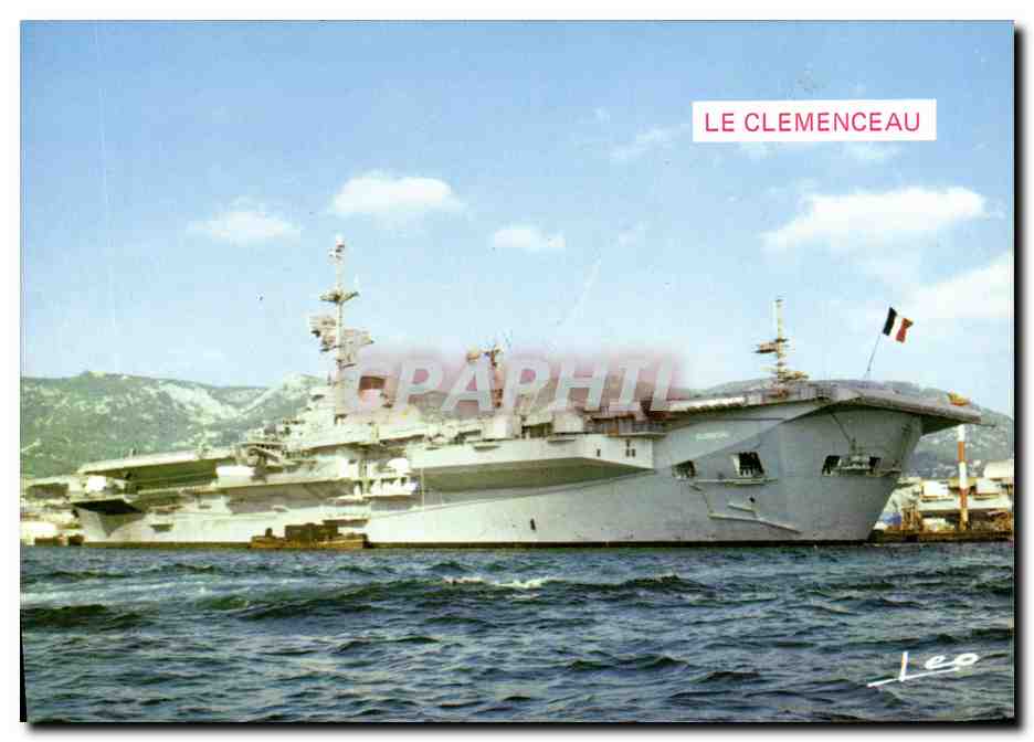 Le Clemenceau — porte-avions français — Éditions LEO