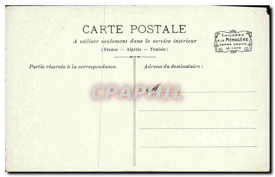 CPA Bateau Guerre Coesar  — Verso