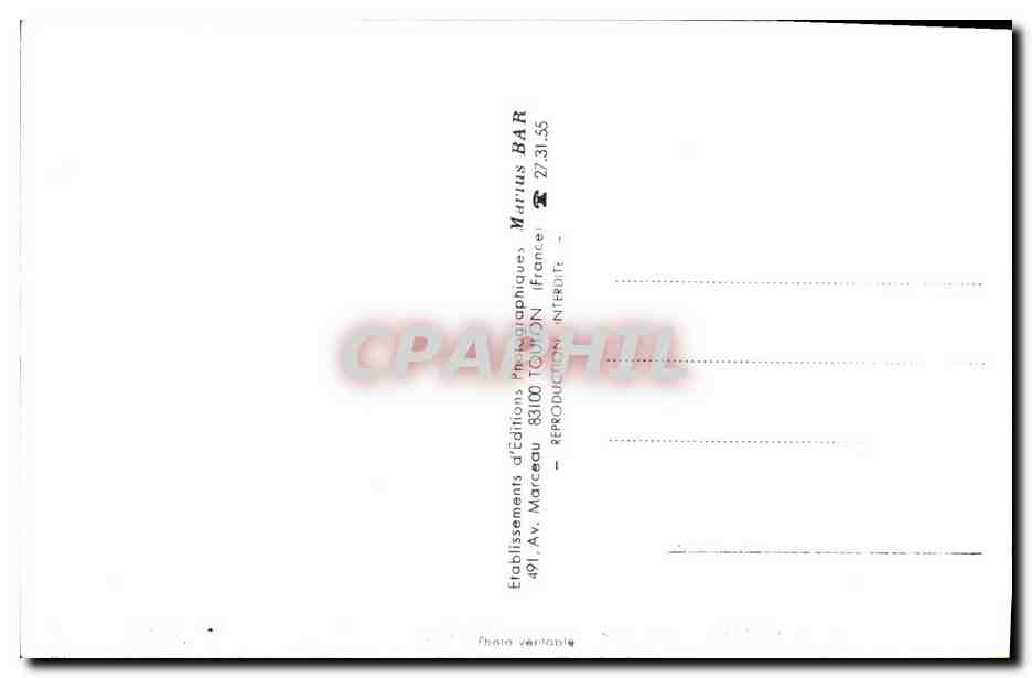 CPM Bateau Guerre Croiseur Lance Missiles Colbert 1977 — Verso
