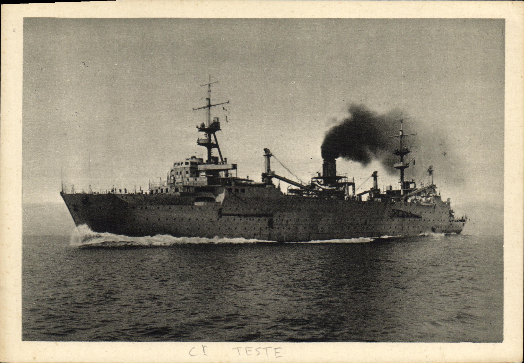 Transport d'Avions Commandant TESTE — 10.000 tonnes — Hélio M. Lesouyer