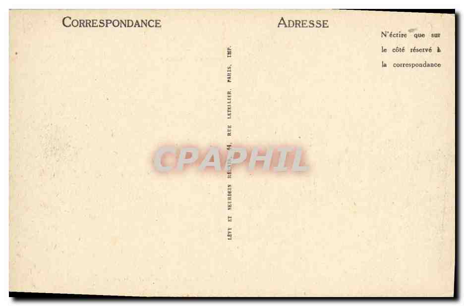 Le "Condé" Croiseur Cuirassé de 1re classe — LL — Marine de Guerre — Verso