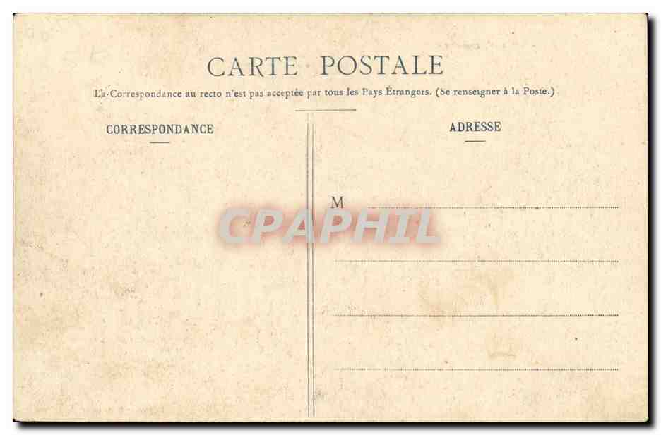 CPA Bateau Guerre Conde Croiseur Cuirasse — Verso