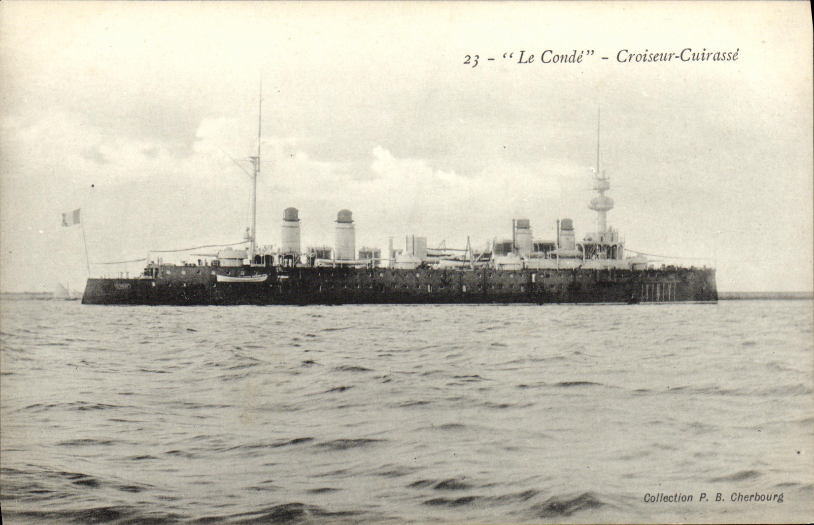 Le Condé — Crociere-Corazzata — Collezione P. B. Cherbourg