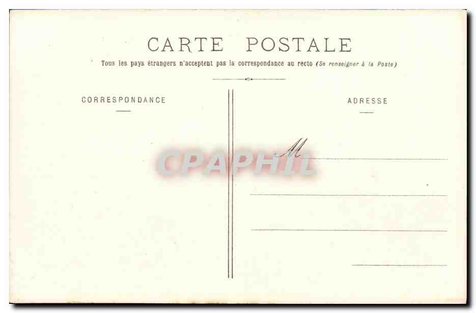 Le Condé — Crociere-Corazzata — Collezione P. B. Cherbourg — Verso
