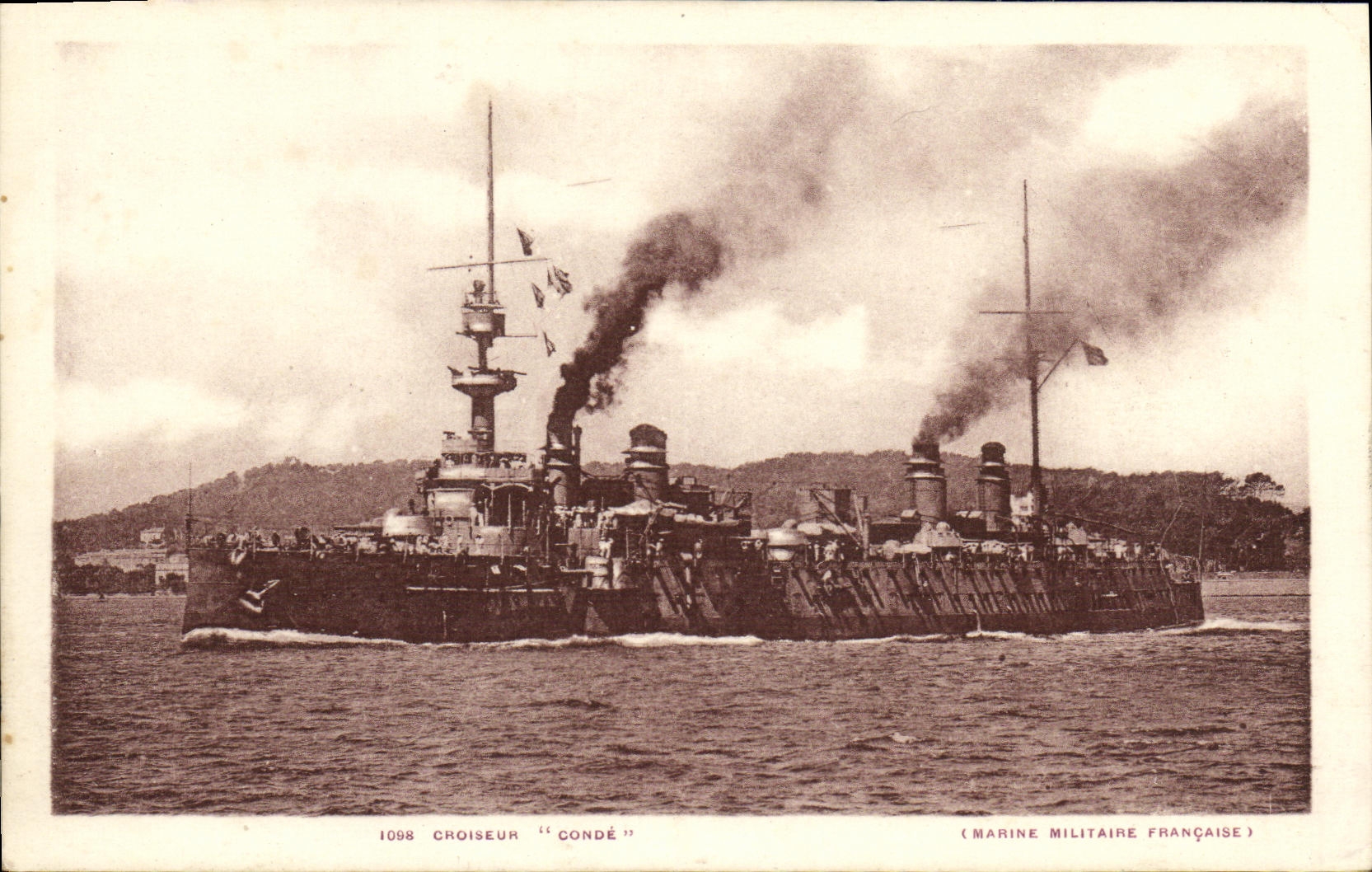 Croiseur "Condé" — 1098 — Marine Militaire Française