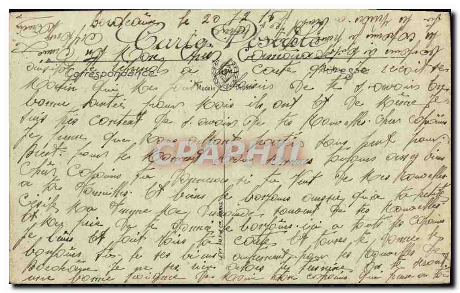 CPA Bateau Guerre Marine De Guerre Le Conde croiseur Cuirasse de 1ere classe — Verso