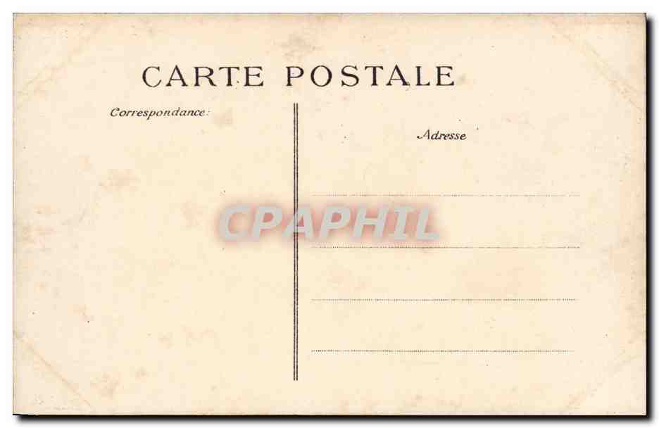 CPA Bateau Guerre Marine De Guerre Courbet Cuirasse d Escadre — Verso