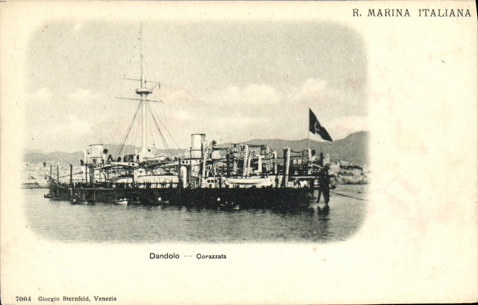 Dandolo — Corazzata — Giorgio Sternfeld, Venezia, n° 7004