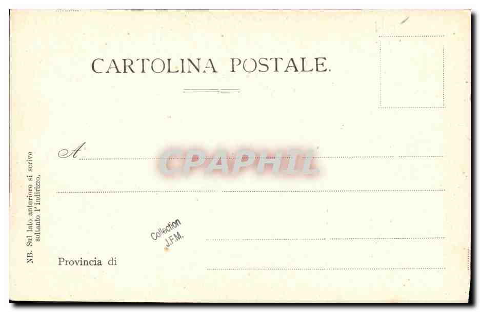 Dandolo — Corazzata — Giorgio Sternfeld, Venezia, n° 7004 — Verso