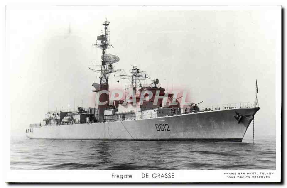 CPM Bateau Guerre Fregate De Grasse