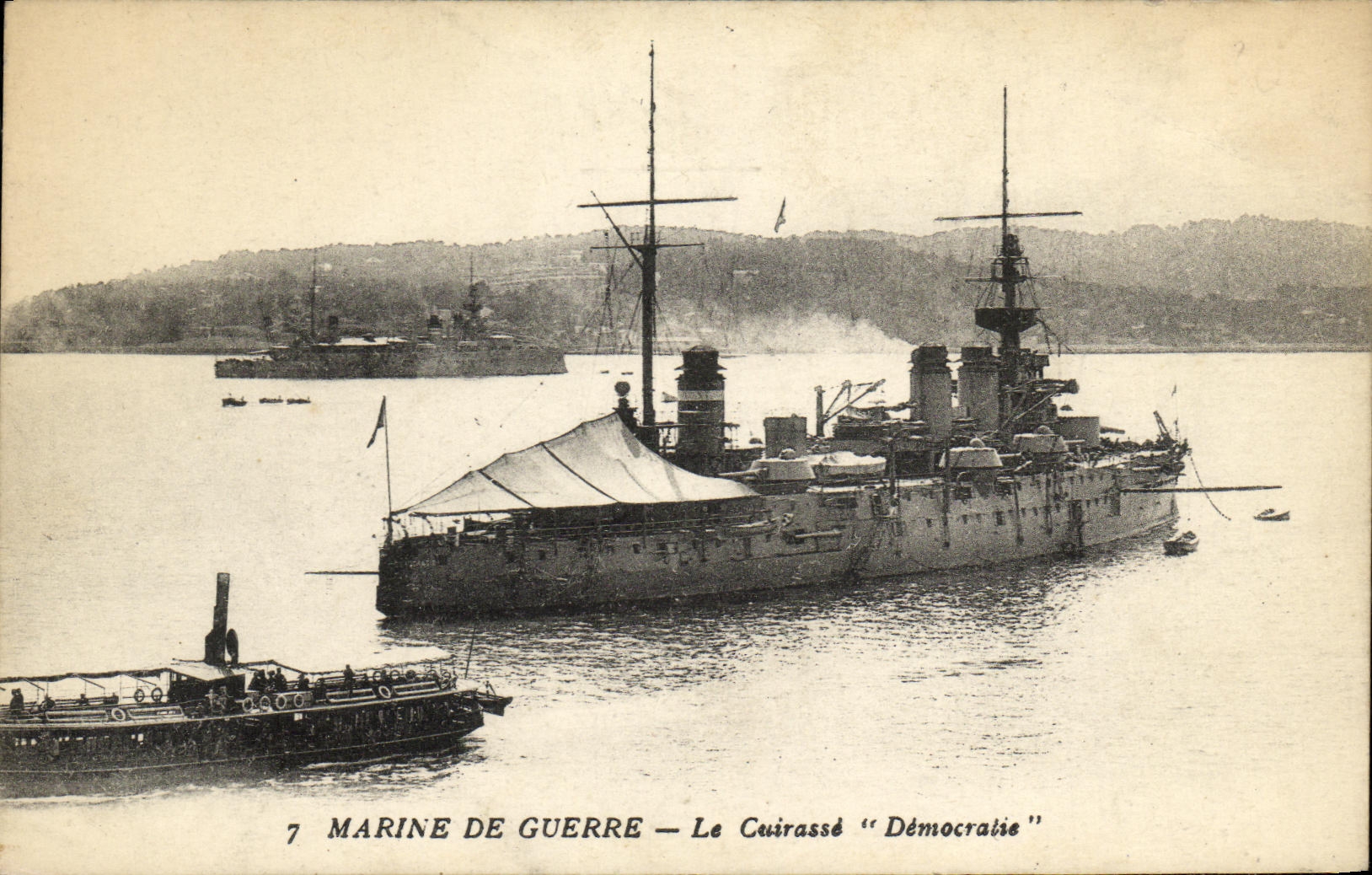 Marine de guerre — Le cuirassé "Démocratie" — série 7