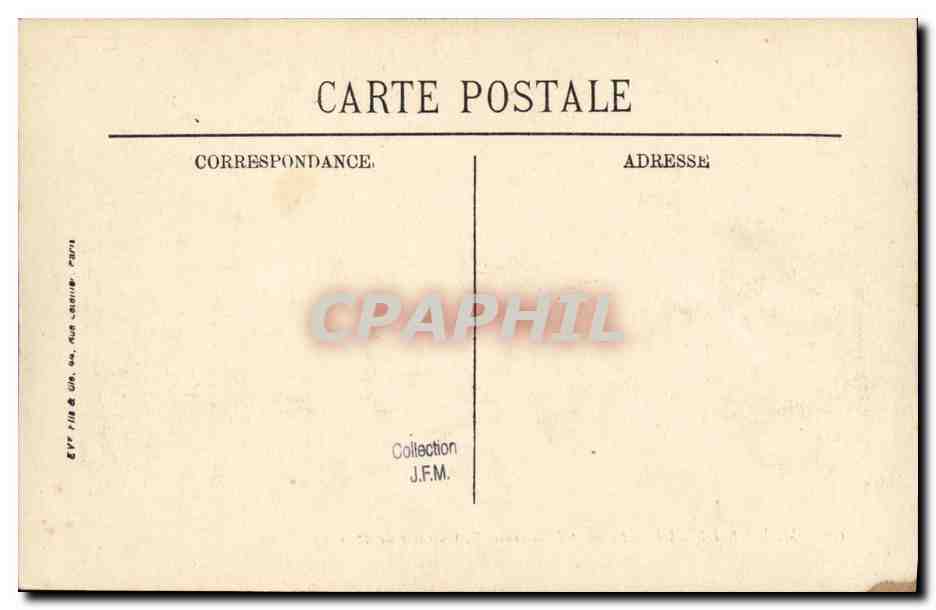 CPA Bateau Guerre Marine De Guerre Le Cuirasse de 1er rang Democratie — Verso