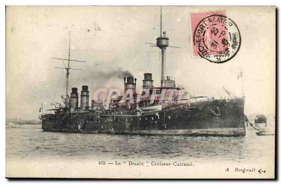 Le "Desaix" — Croiseur-Cuirassé — A. Bougault n°405