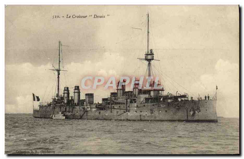 Le Croiseur "Desaix" — n° 510 — Collection D. D. Chabane — France