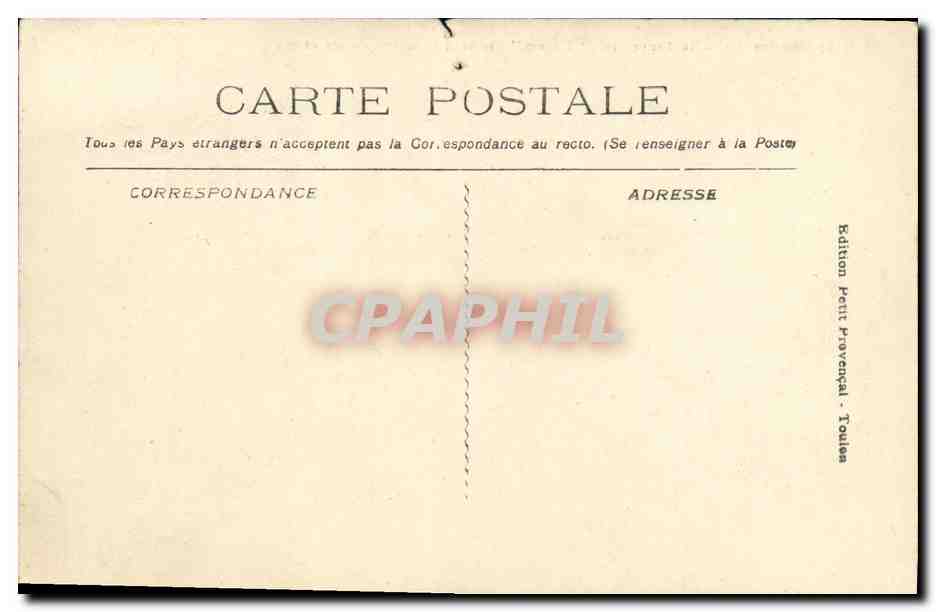 CPA Bateau Guerre Marine Militaire Francaise Le Desaix Croiseur Cuirasse de — Verso