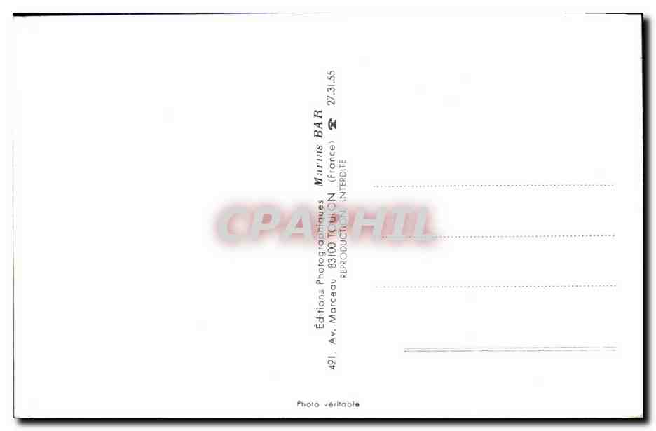 CPM Bateau Guerre Detroyat Aviso 1977 — Verso