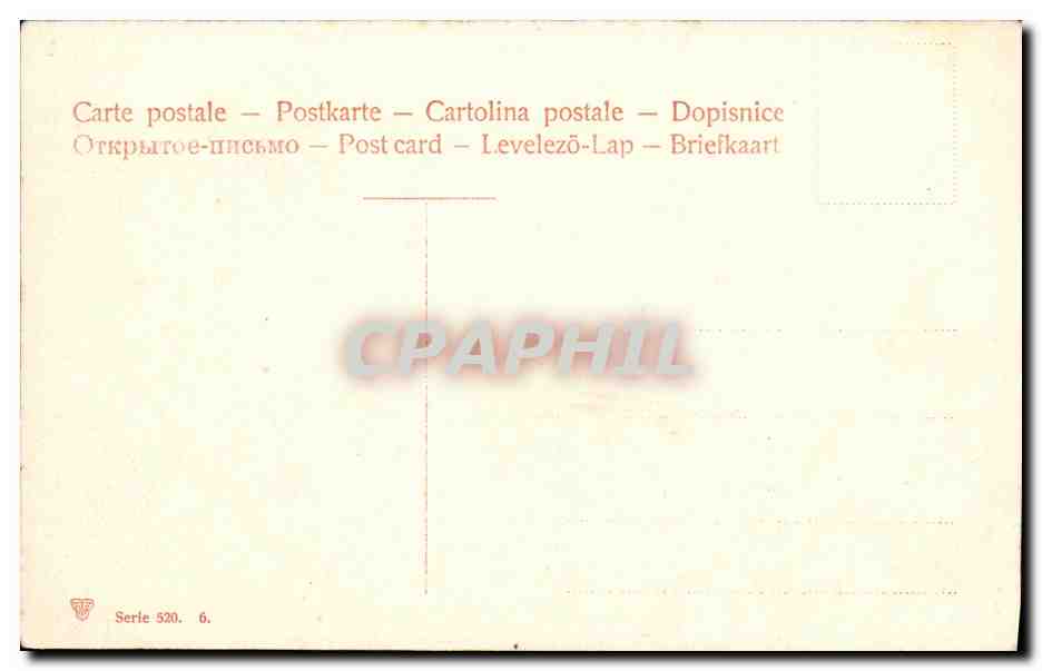 Croiseur de 1ère classe "Diana" — navire impérial russe — CPAPHIL, série 520, n°6 — Reverso
