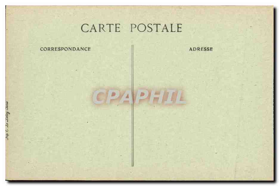 CPA Bateau Guerre Marine Nationale Diderot Cuirasse d Escadre — Verso