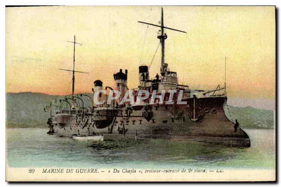 Du Chayla — croiseur-cuirassé de 2e classe — Marine de guerre