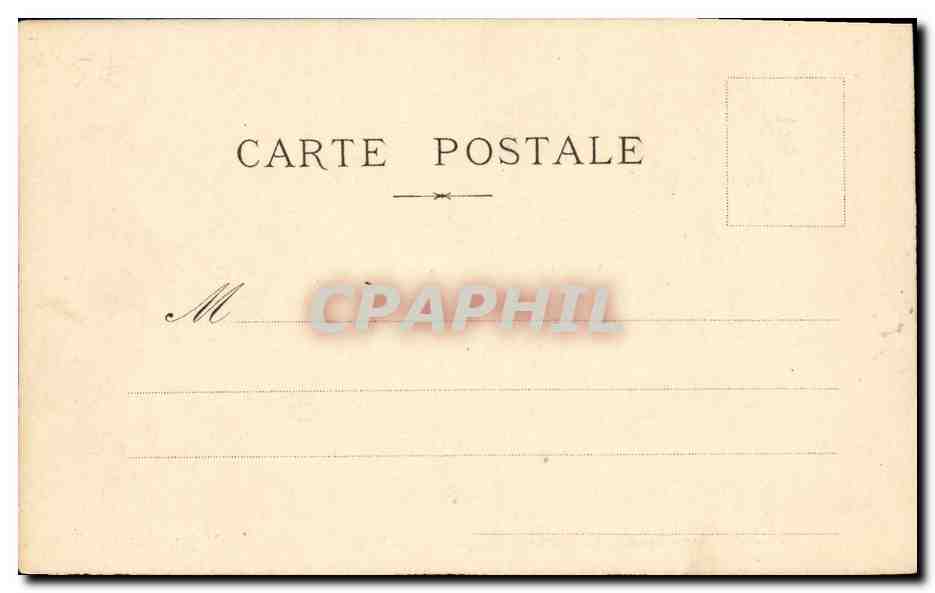 CPA Bateau Guerre Duguay Trouin Visseau Ecole des Aspirants de Marine — Verso