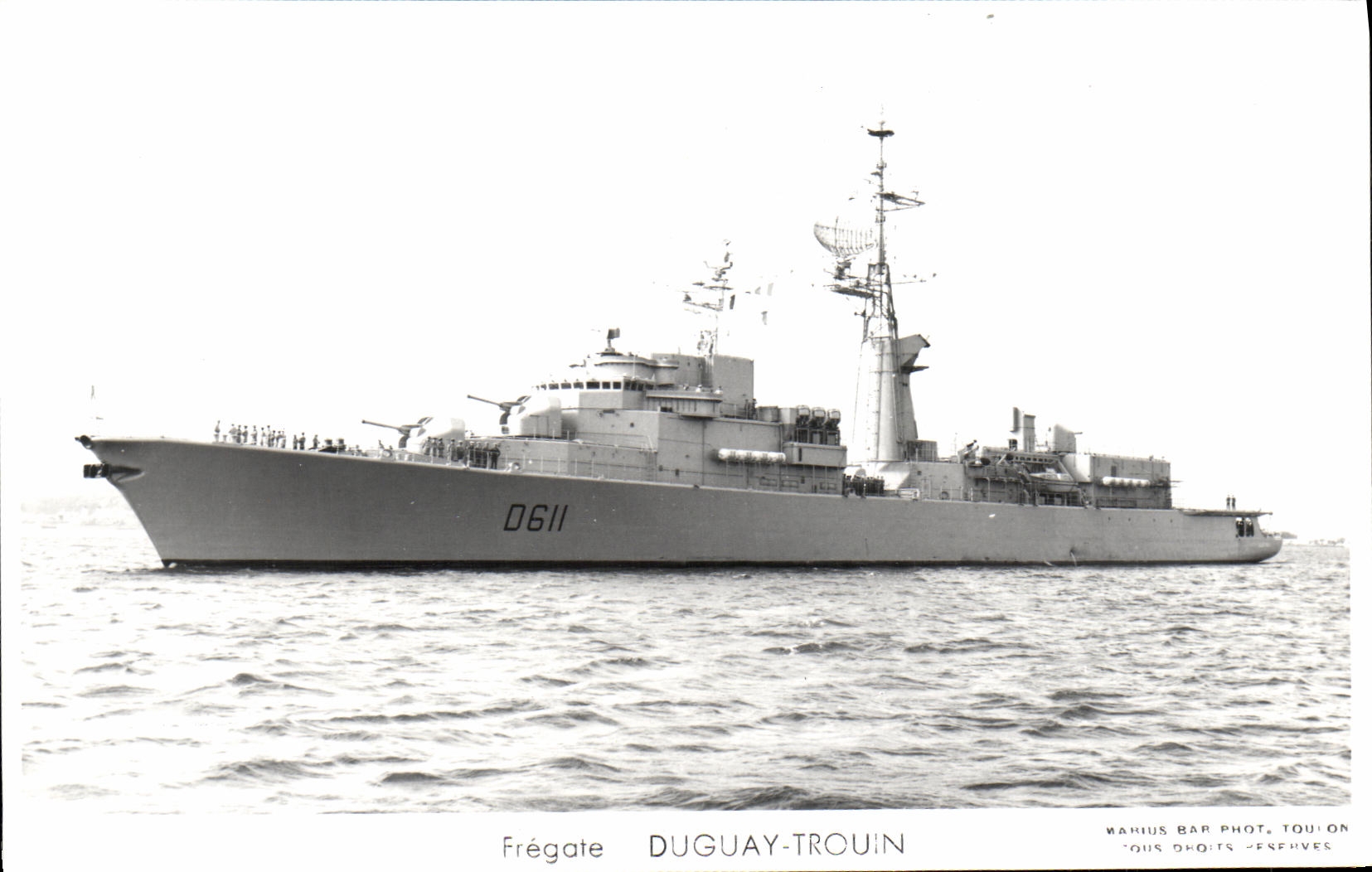 CPM Bateau Guerre Fregate Duguay Trouin