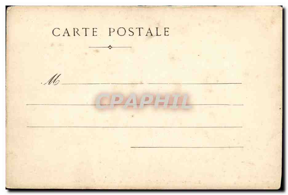 CPA Bateau Guerre Duguay Trouin Ecole d application des Aspirants de Marine — Back