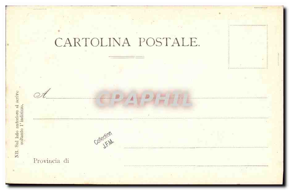 CPA Bateau Guerre Duilio Corazzata — Verso