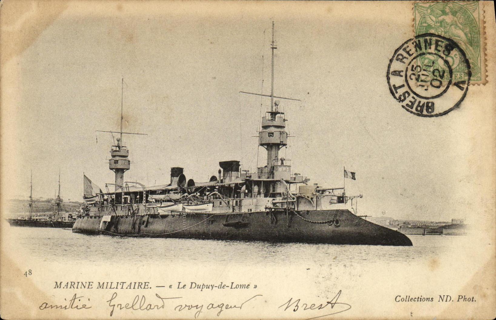Le Dupuy-de-Lôme — Brest — Collections ND. Phot. n°48
