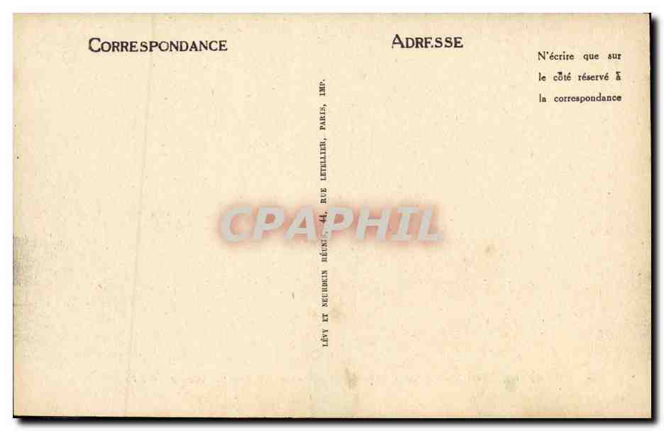 Marina Militar — «Enseigne Roux» — Contratorpedero — LL — Reverso