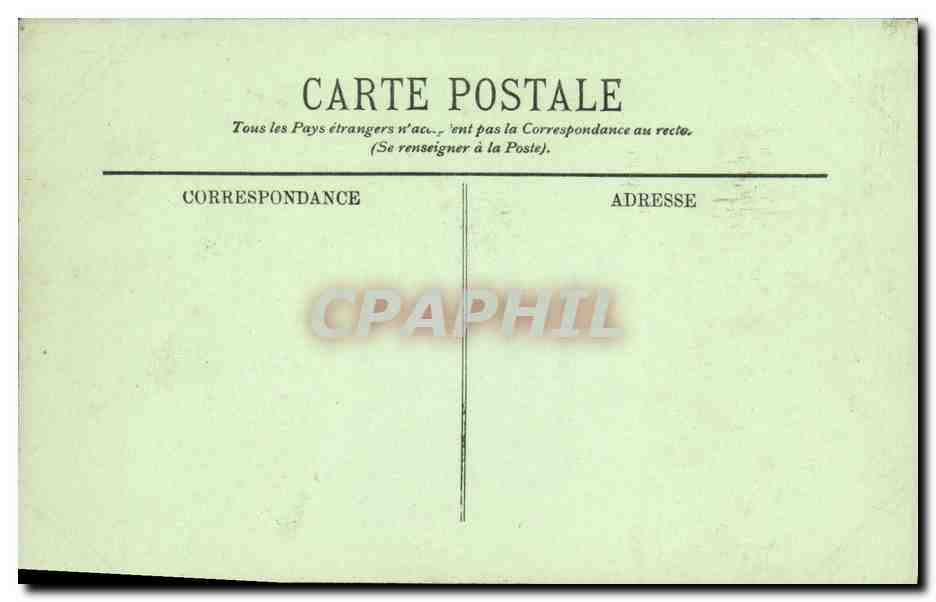 CPA Bateau Guerre Marine De Guerre Le Dupleix — Verso