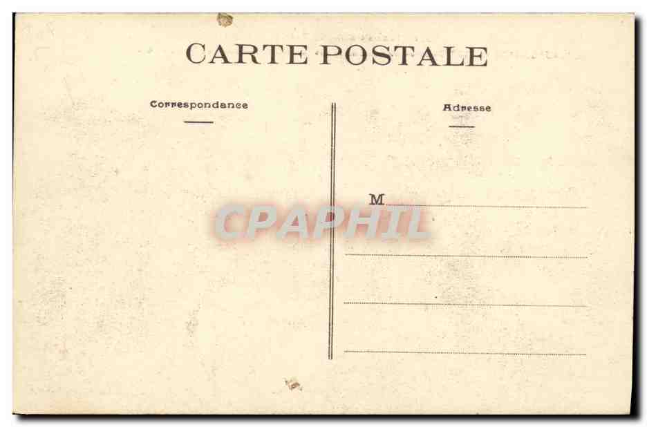 Le "Dupetit-Thouars" — Croiseur cuirassé de 10.000 tonnes, en rade de St-Nazaire — Phototypie Vassellier, Nantes — Verso