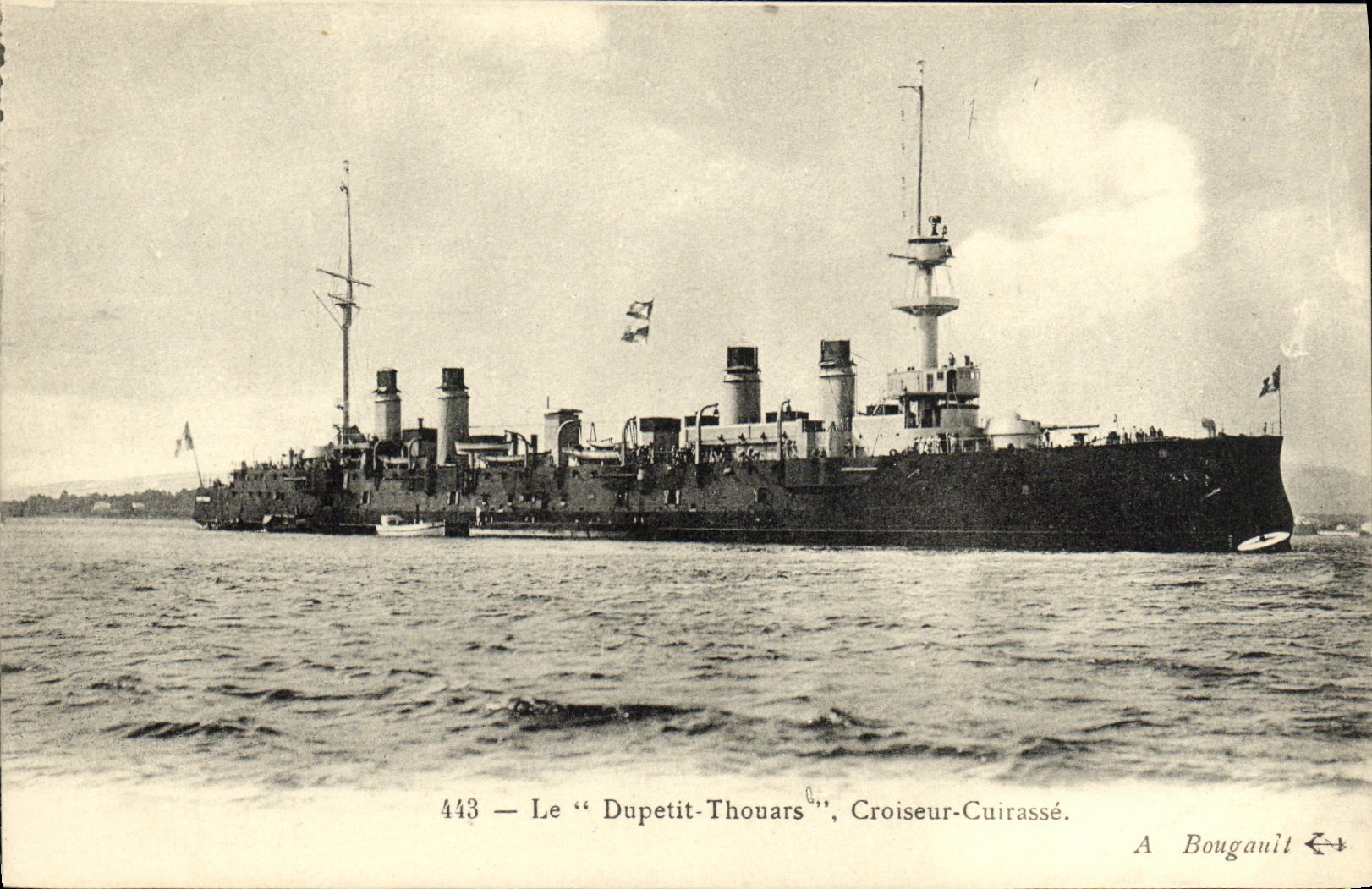Le "Dupetit-Thouars", Croiseur-Cuirassé — A. Bougault, n° 443