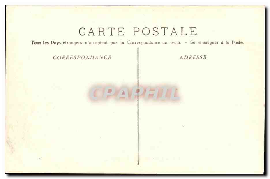 Le "Dupetit-Thouars", Croiseur-Cuirassé — A. Bougault, n° 443 — Verso