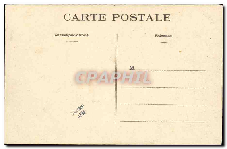 Le "Dupetit-Thouars" — Croiseur cuirassé de l'Escadre du Nord — Phototypie Vassellier, Nantes — Verso