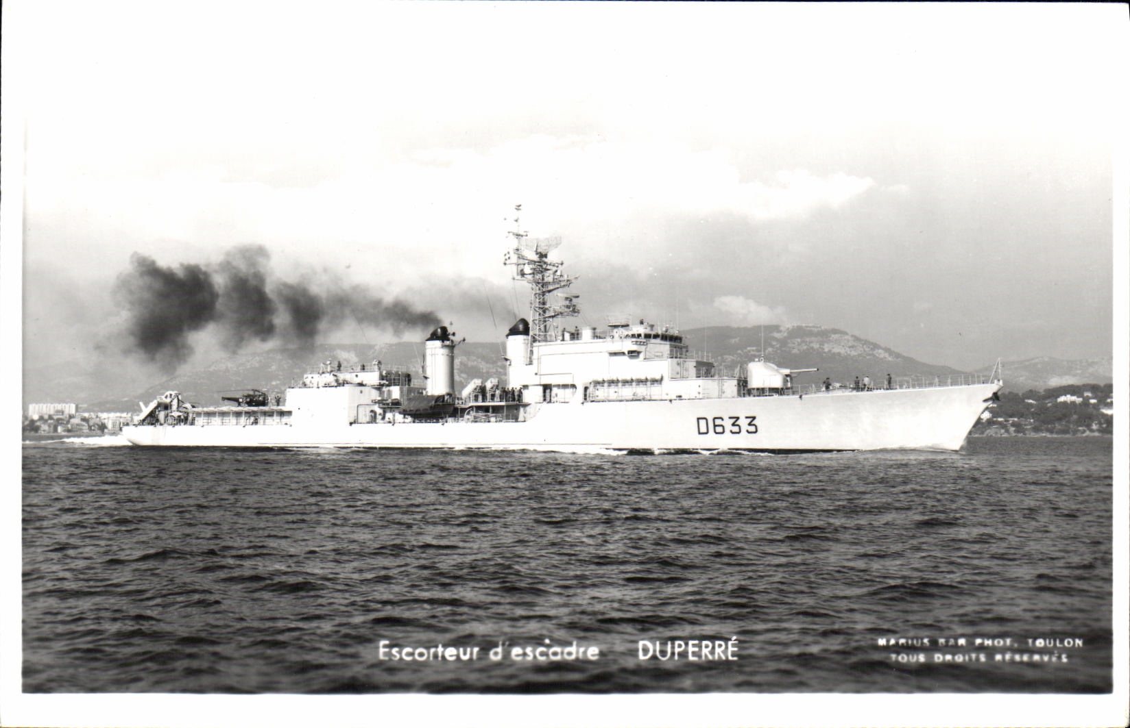 CPM Bateau Guerre Escorteur d escadre Duperre