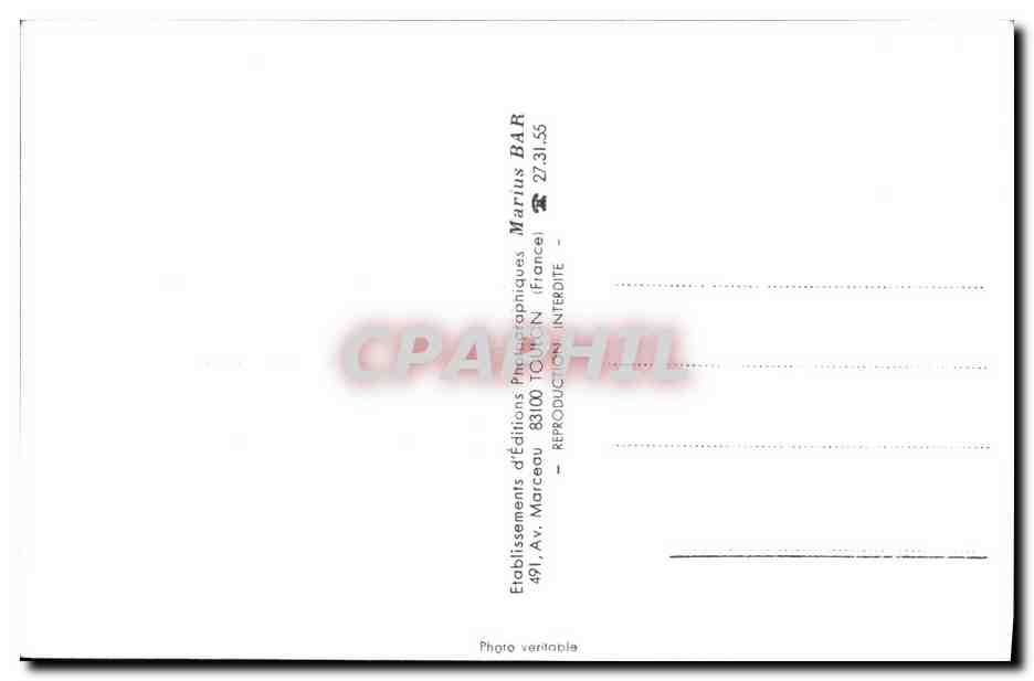 CPM Bateau Guerre Escorteur d escadre Duperre — Verso