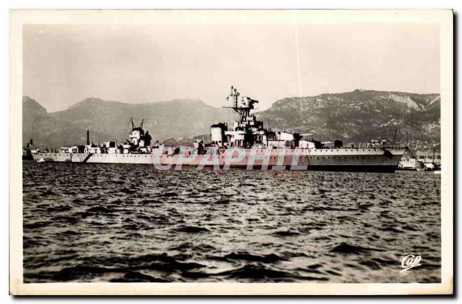 CPM Bateau Guerre Marine Croiseur Emile Bertin