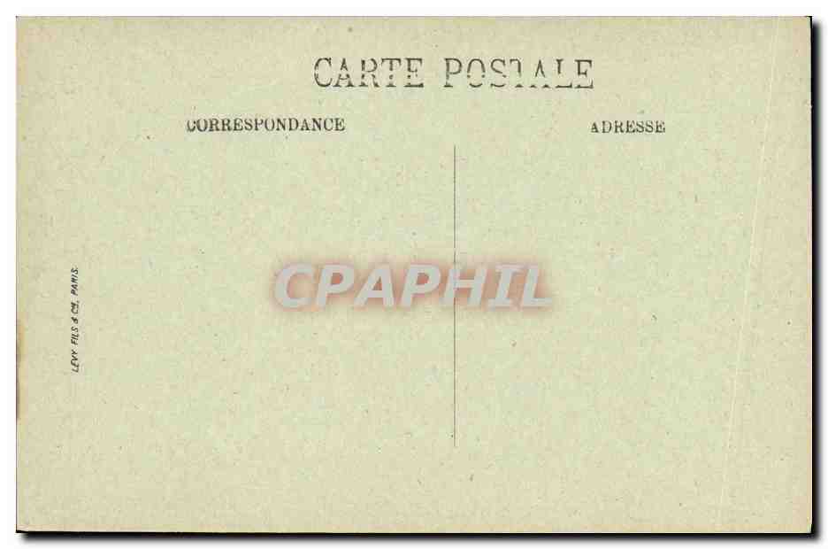 CPA Bateau Guerre Marine De Guerre Enseigne Henri Contre torpilleur  — Verso