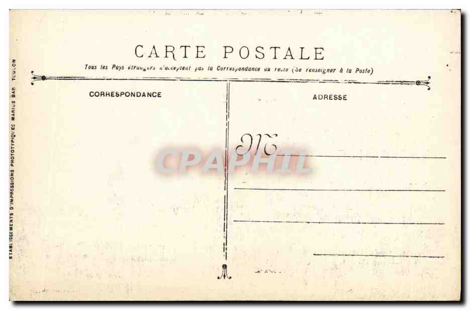 CPA Bateau Guerre Marine Francaise Le D Entrecasteaux Croiseur batterie — Verso