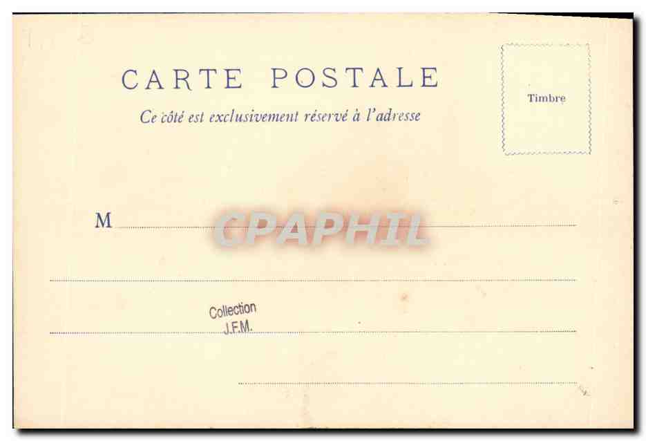 CPA Bateau Guerre Marine Francaise Le D Entrecasteaux Croiseur Cuirasse — Verso
