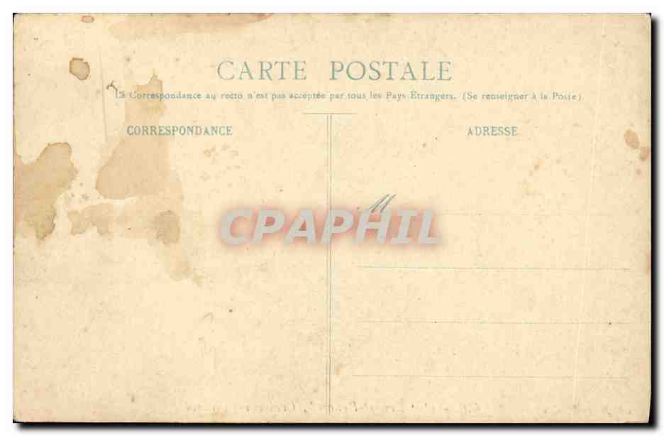 L'Ernest-Renan, Croiseur-Cuirassé — A. Bougault, n° 426 — Achterkant