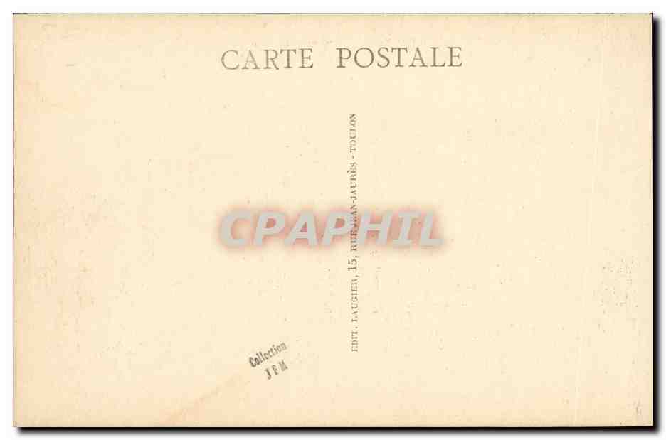 CPA Bateau Guerre Croiseur Cuirasse Ernest Renan Croiseur corsaire de 1er Rang — Verso