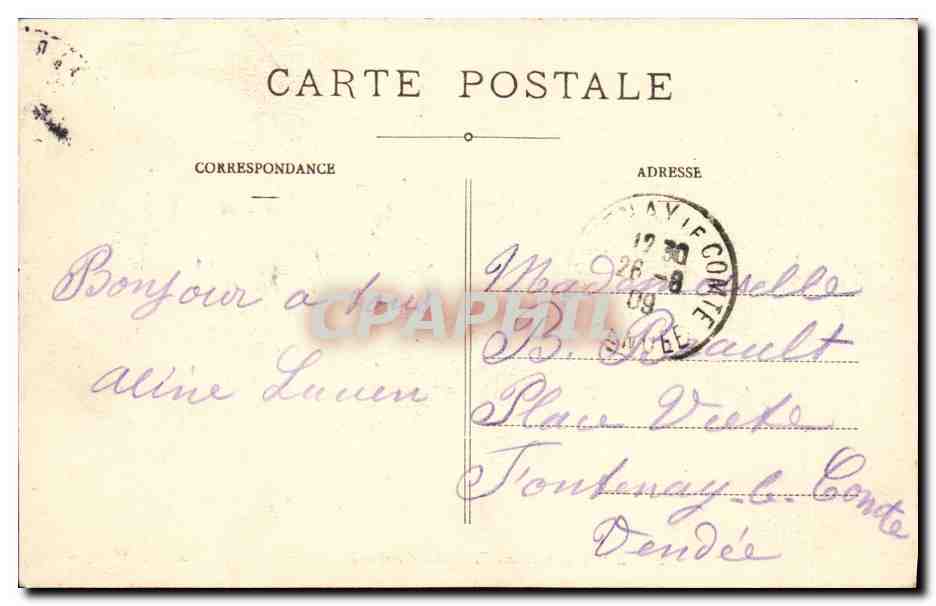 L'Ernest Renan — Croiseur cuirassé — A. Bougault n°426 — Reverso