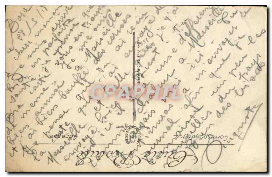 Marine de guerre — « Ernest-Renan », croiseur 1re classe — LI. — Verso