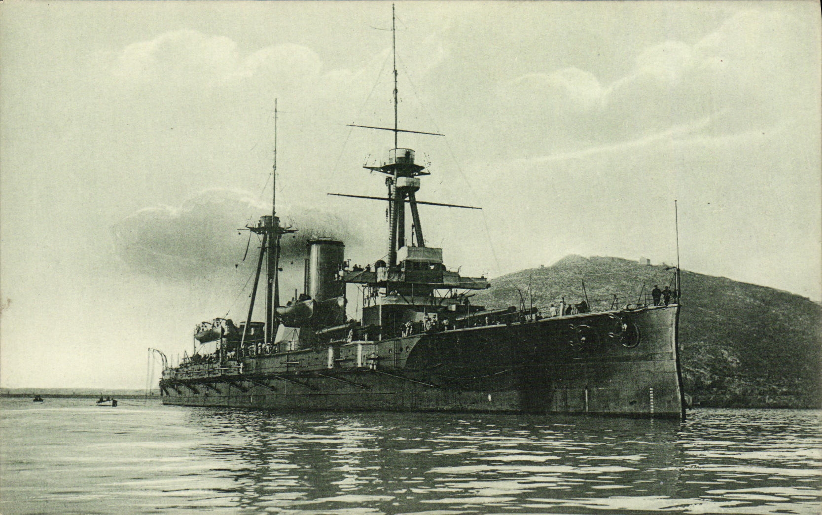 CPA Bateau Guerre Acorazado Espana 