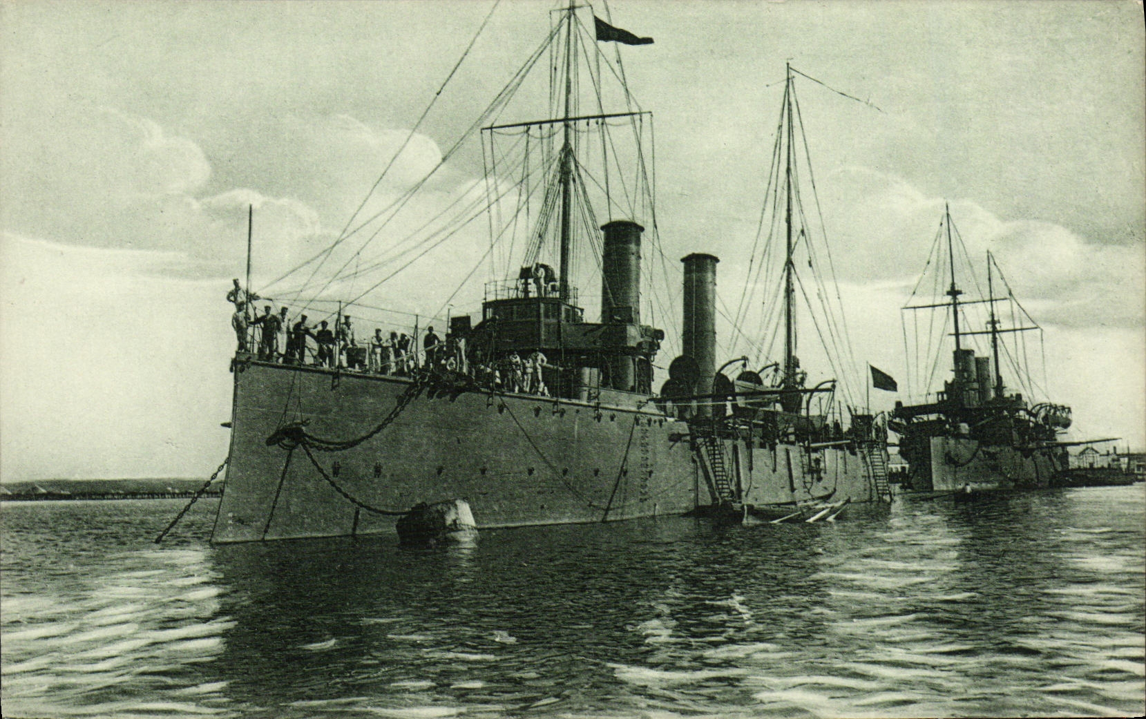 CPA Bateau Guerre Crucero Extremadura 